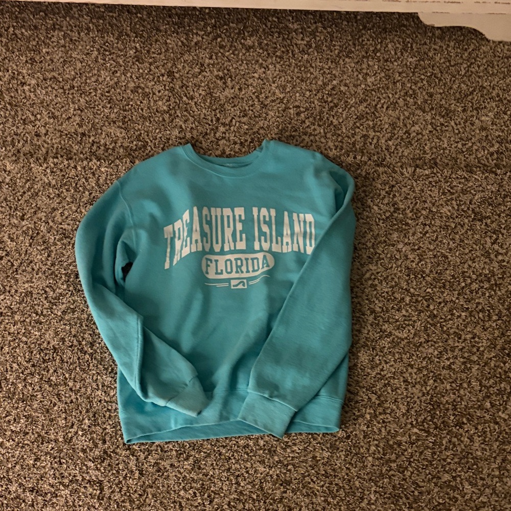 Teal 'Treasure Island Florida' Sweatshirt